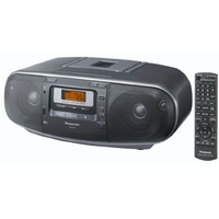 Panasonic RX-D55AEG-K Radiocassette CD MP3 Puissant/Compact Noir