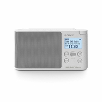 Sony XDR-S41D Radio Portable Digitale DAB/ DAB+/ FM RDS Blanc