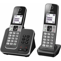 Panasonic KX-TGD322 Téléphones sans Fil Répondeur Ecran Noir
