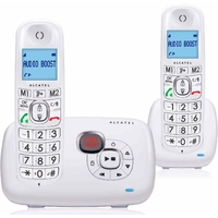 Alcatel XL 385 Voice Duo Téléphones sans Fil Répondeur Ecran Blanc