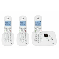 Alcatel XL 385 Voice Trio Téléphones sans Fil Répondeur Ecran Blanc