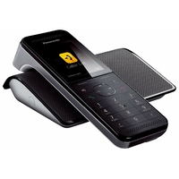 Panasonic KX-PRW110FRW Téléphone sans fil DECT Wi-Fi Noir