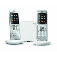 Gigaset CL660 Duo - Téléphone Fixe Sans Fil - 2 Combinés  Blanc