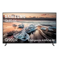TV QLED 2018 - 55 pouces LED QD (100% color volume)  HDR 1500 Q Contraste Elite Connexion invisible unique Compatible ac