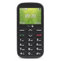 Doro 1361 Téléphone Portable débloqué 2G (Ecran : 2,4 Pouces - 1 Go - Double Micro-SIM - Système d'exploitation propriétaire Doro) Noir