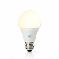 Nedis WIFILW11WTE27 Ampoule LED Intelligente WiFi Blanc Chaud