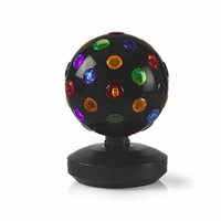 Nedis FUDI213BK Boule Disco Multicolore | 6 W | 550 LM | 20 cm