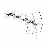 Triax Unix 52 Extérieur antenne TV - Antennes TV (Extérieur, Aluminium, Aluminium, 470-694 MHz, 14,5 dBi, UHF)