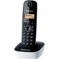 Panasonic KX-TG1611FRW Téléphone solo sans fil DECT sans répondeur Blanc