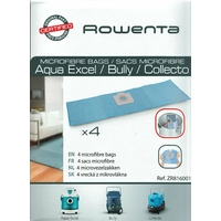 Rowenta ZR816001 Boîte de 4 Sacs Microfibres pour Collecto & Wet & Dry 19L