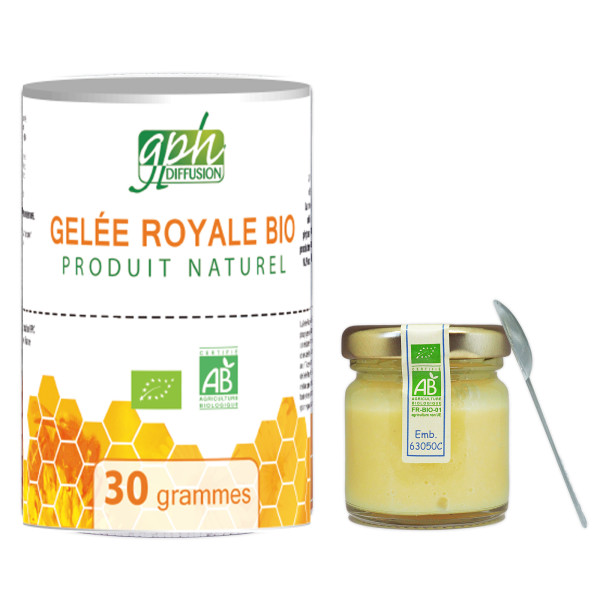 Acheter Gelée Royale Bio 100% pure 30 g Vecteur Sante