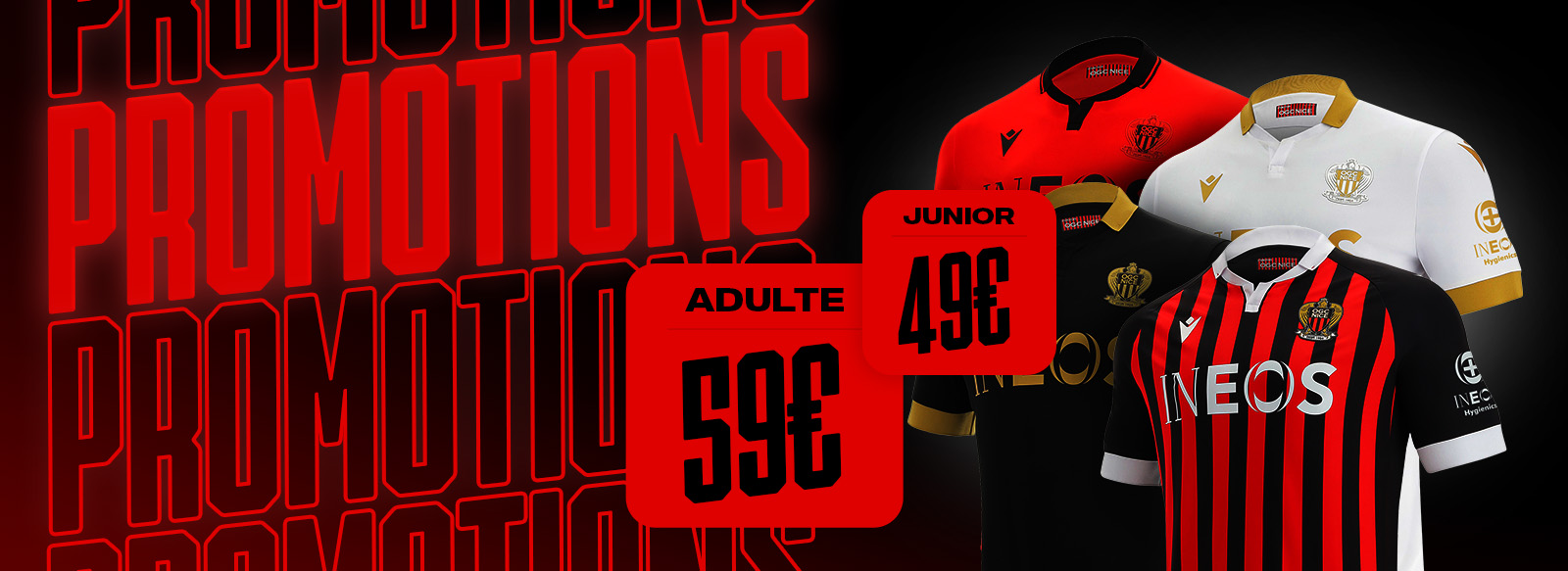 Promotions Maillots