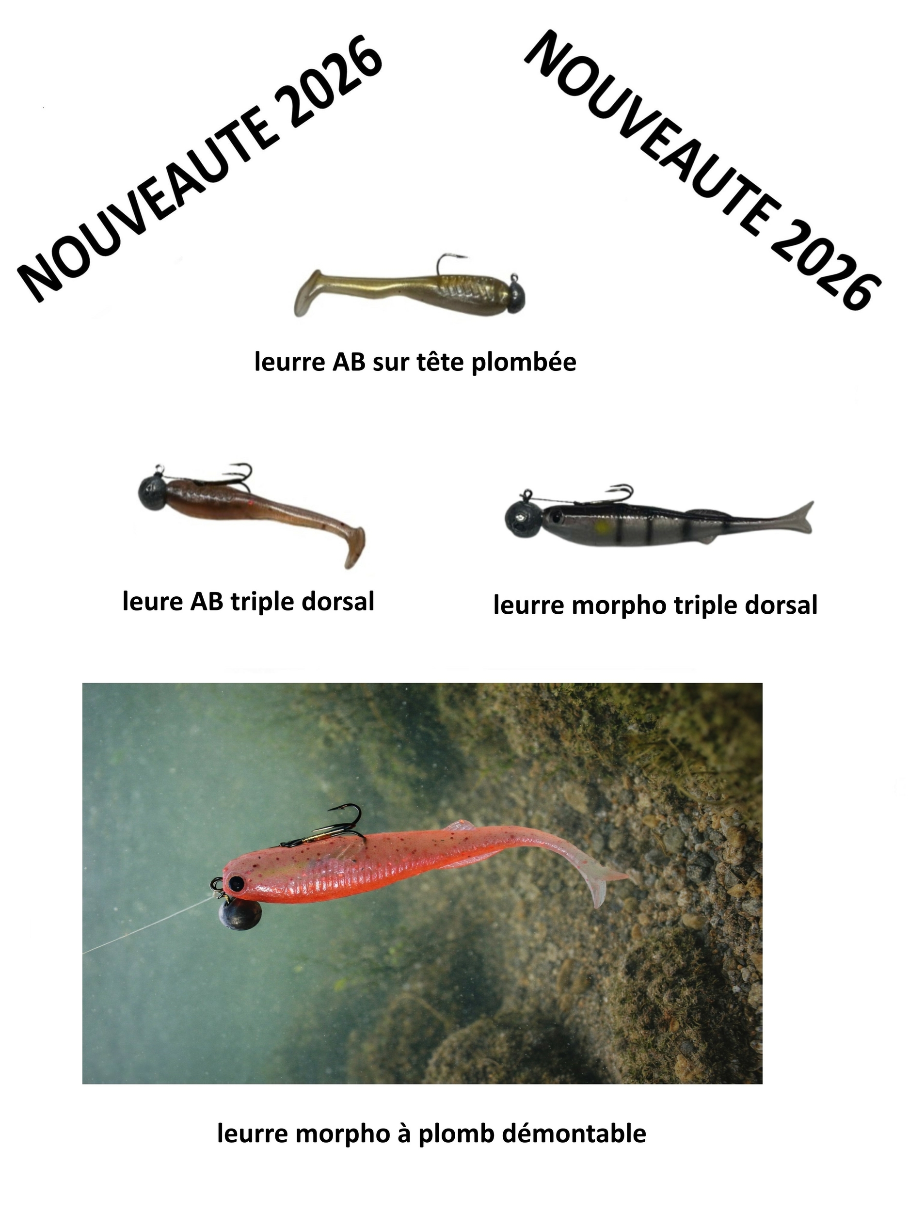Lot De Leurres Neufs Ranqer Pour Truite Et Perche - Emballage D'origine