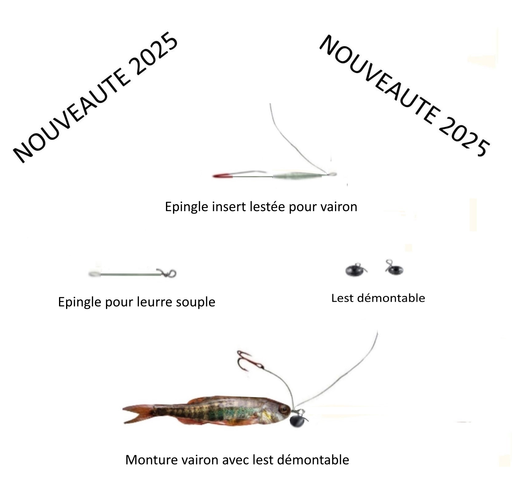 monture à plomb démontable