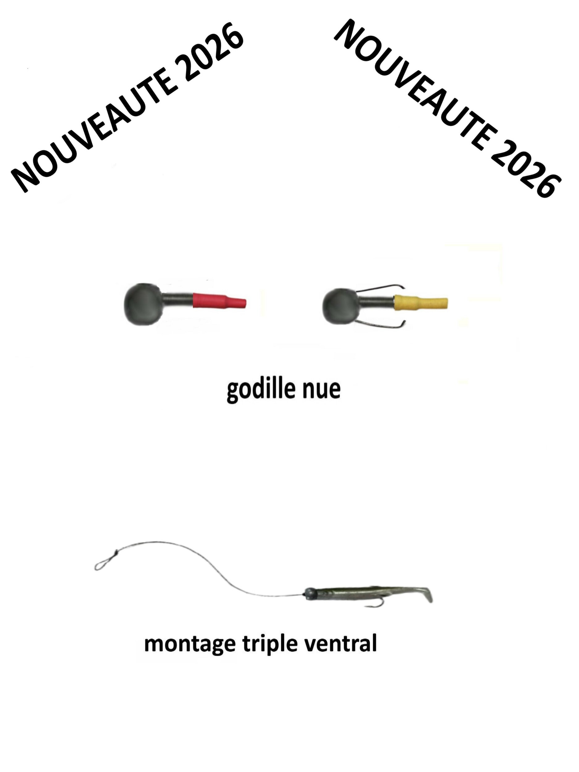 godille boule à tressort triple ventral - Copie