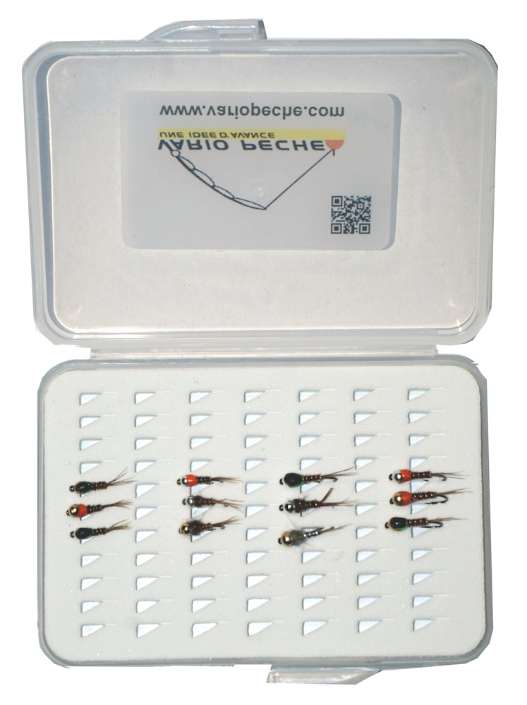 PLC Pêche à la mouche - Nymphes billes Tungstène PLC Pêche à la mouche - Nymphes billes Tungstène