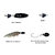 tete monture chatterbait avec casque