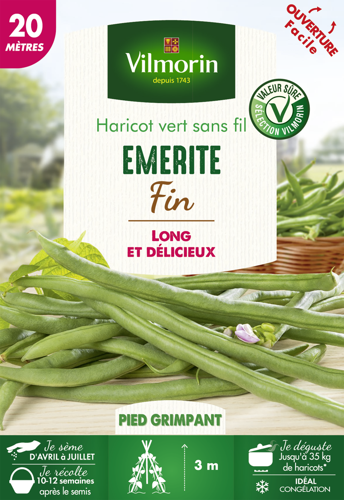 Haricot Emérite - 110gr