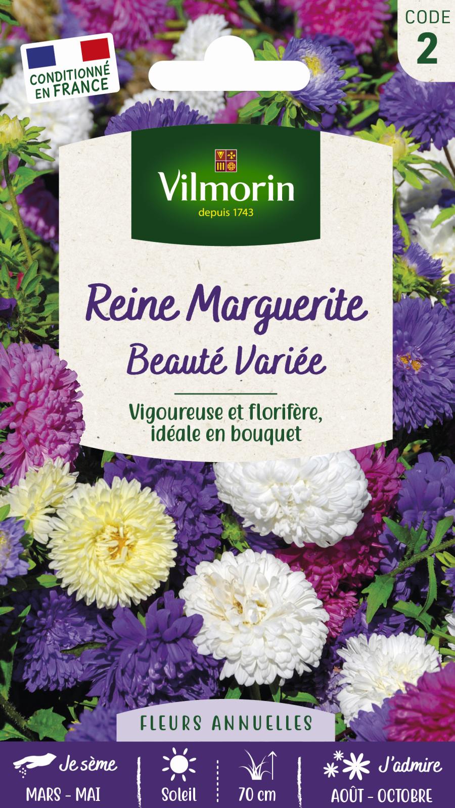 Reine-Marguerite Beauté Variée - 1.5gr
