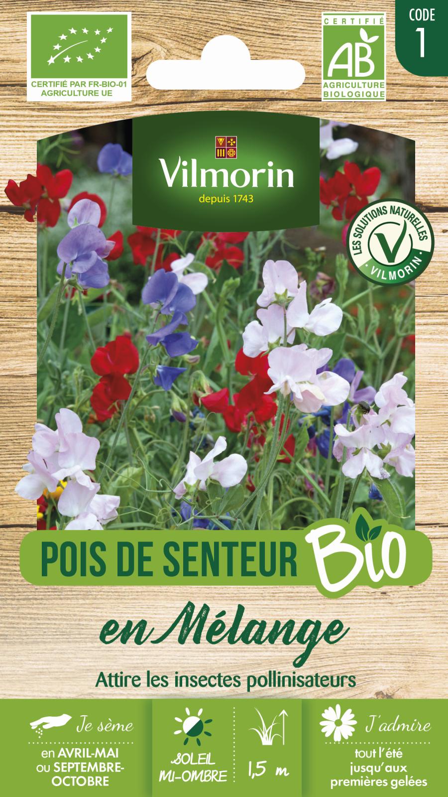 Pois de Senteur Varié - BIO - 2gr