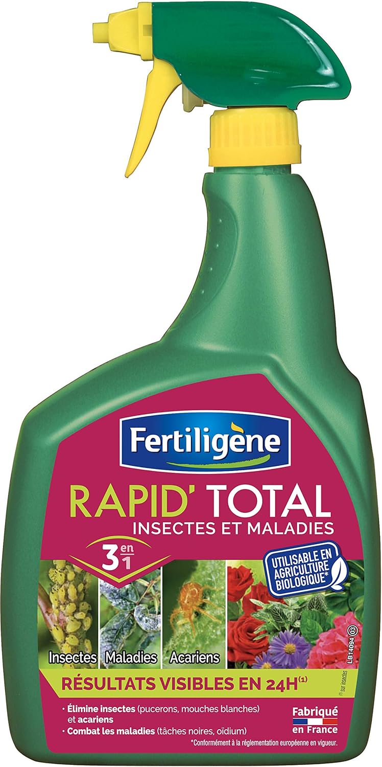 Rapid\'Total insectes et maladies Prêt à l\'emploi 800 ML