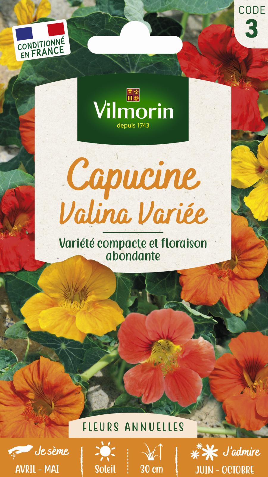 Capucine Valina Variée - 5gr