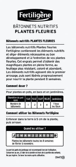 3121970173659_1BATONNETS PLANTES FLEURIE X40