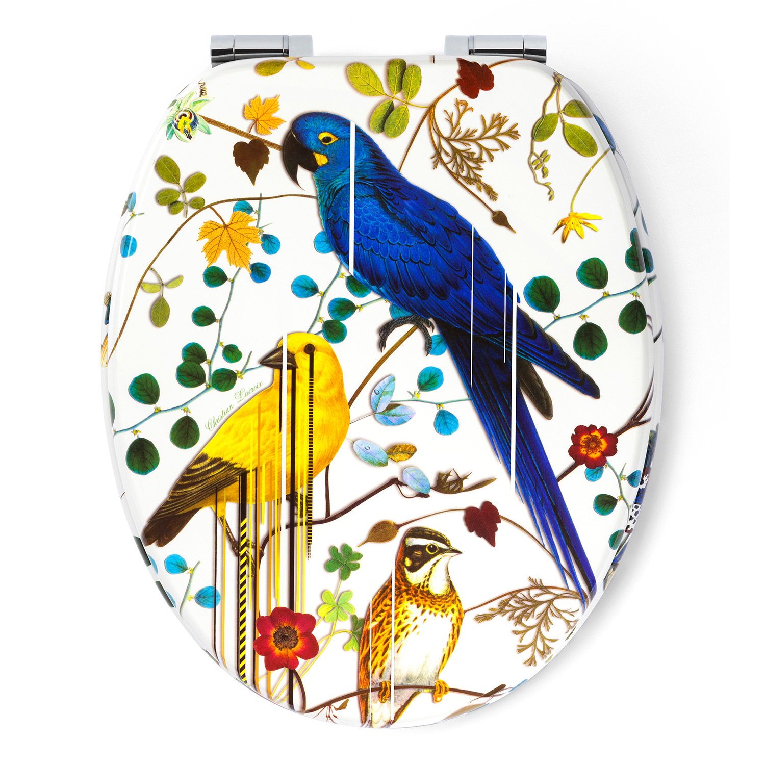 Abattant WC Design - BIRDS SINFONIA blanc