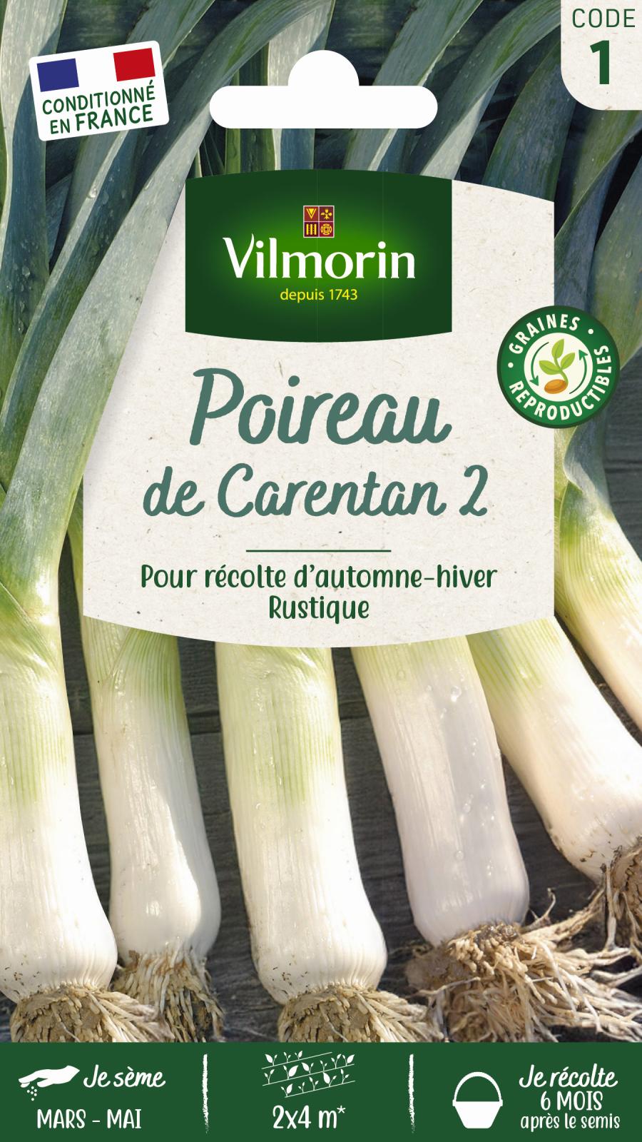 Poireau de Carentan 2 - 4gr