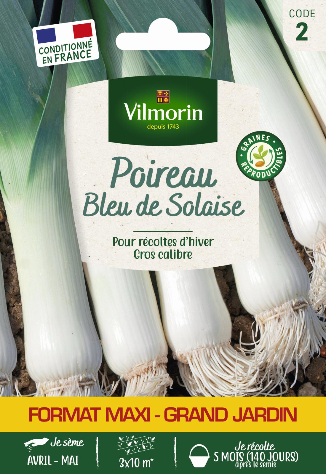 Poireau Bleu de Solaise - 12gr