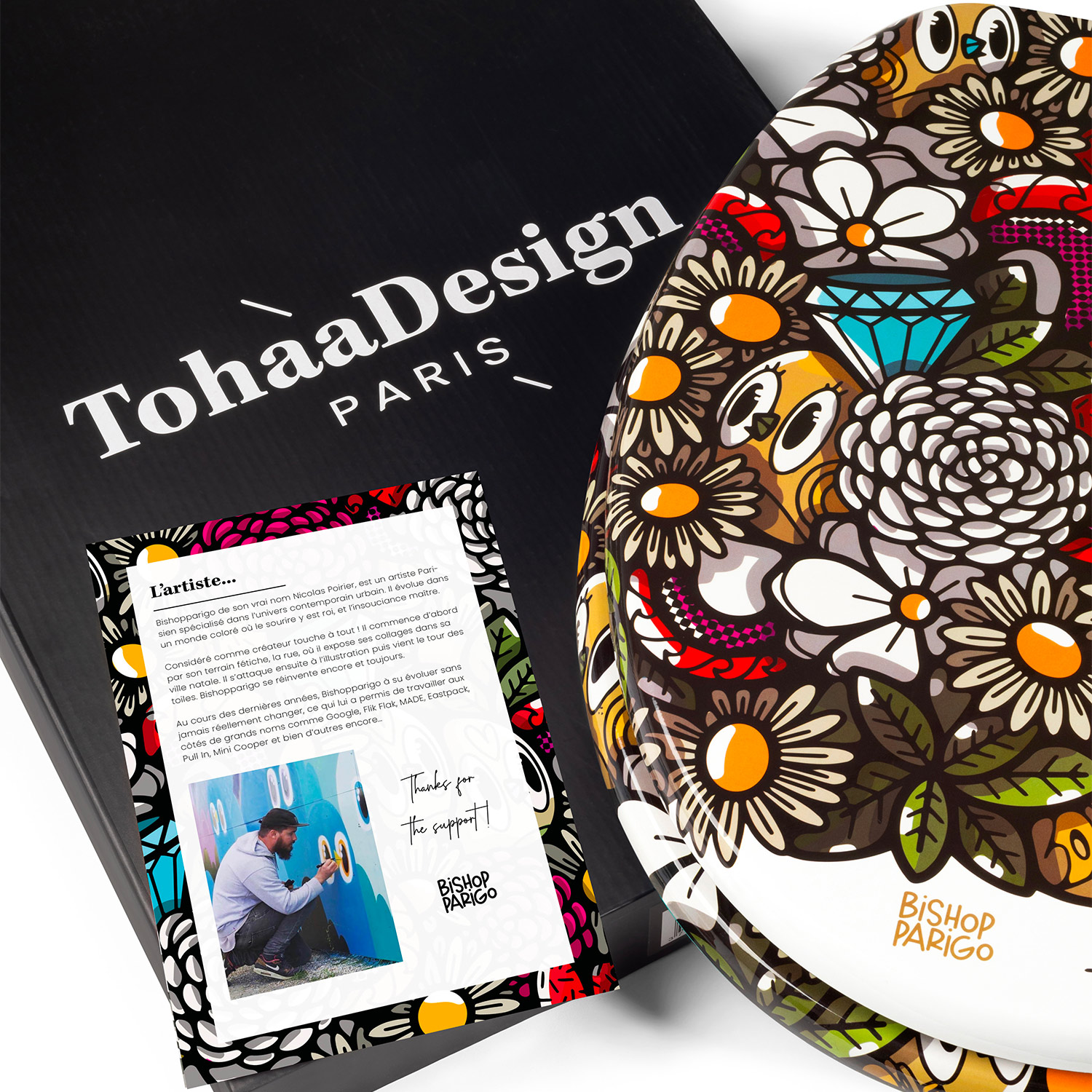 Abattant WC BIRDY FLOWERS Salle de bain WC/Abattants WC AU