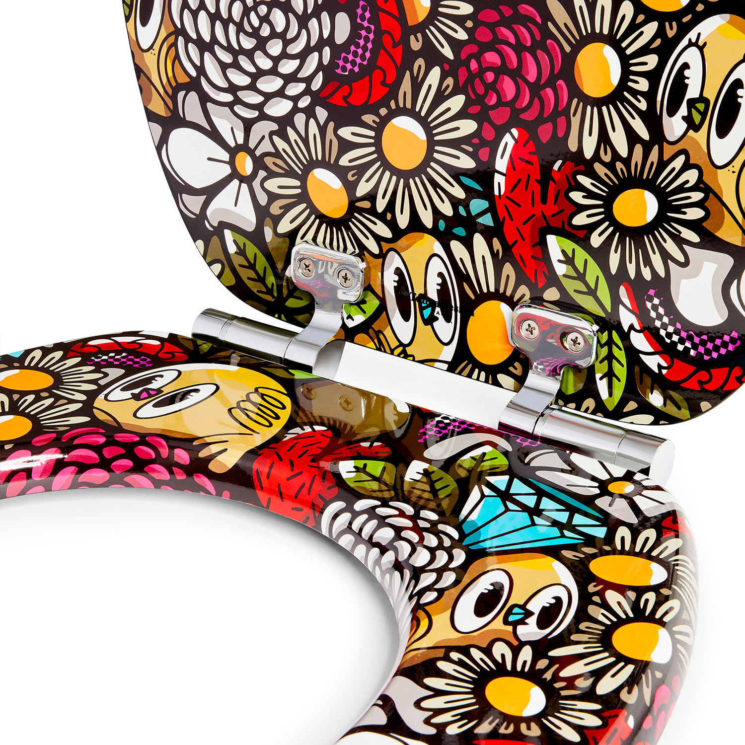 Abattant WC BIRDY FLOWERS 2