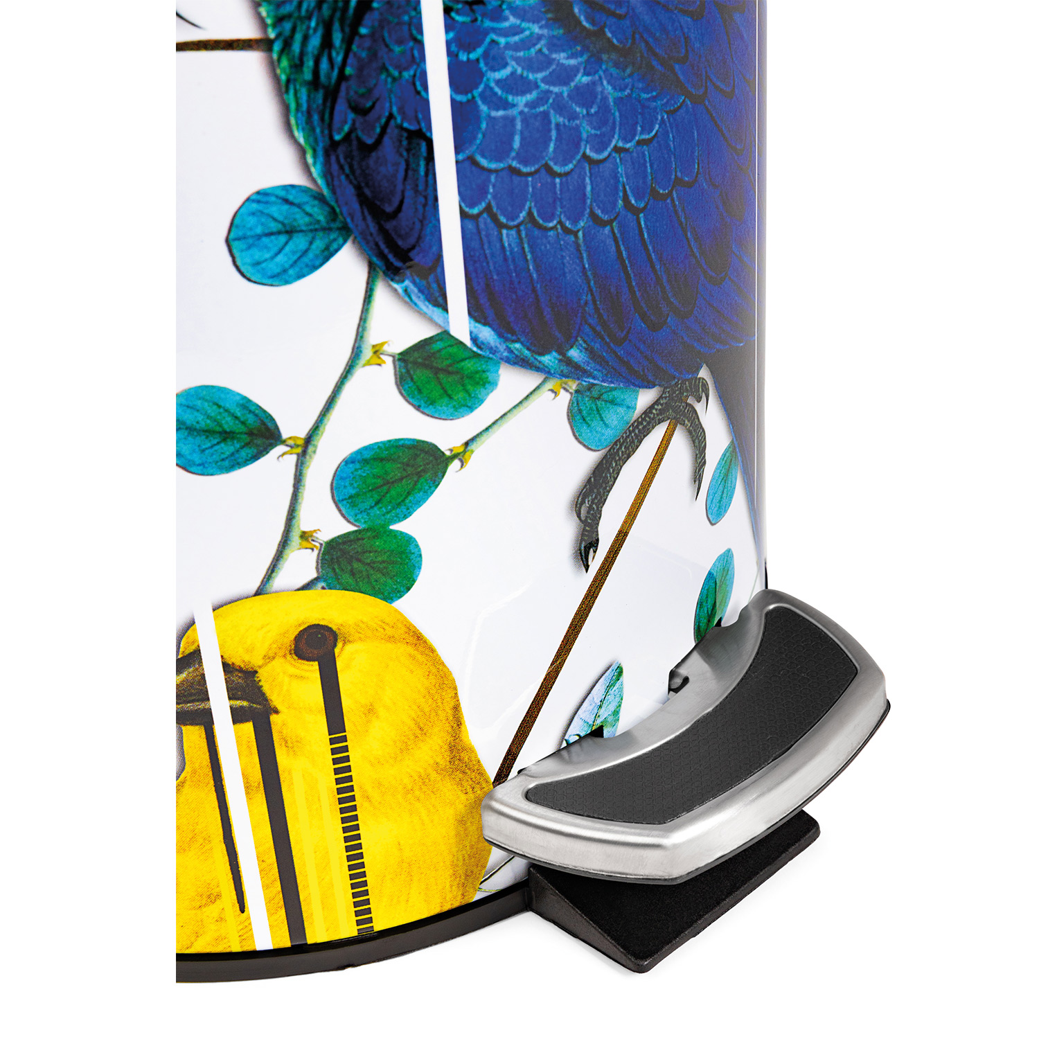 Poubelle 5 L BIRDS SINFONIA BLANC 2