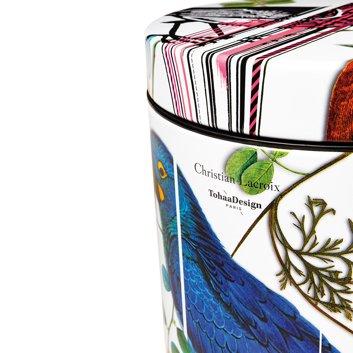 Poubelle 5 L BIRDS SINFONIA BLANC 3