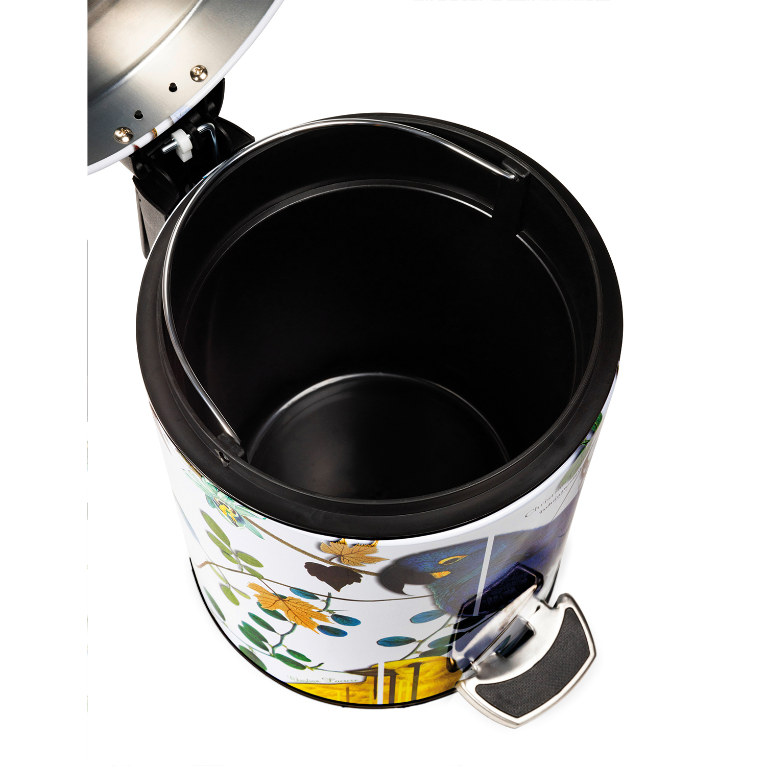 Poubelle 5 L BIRDS SINFONIA BLANC 5