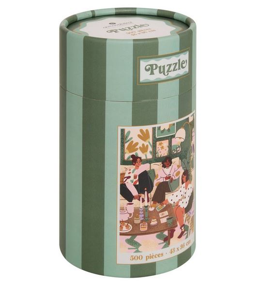 Puzzle Chérie - Rose ou Vert - 500 Pièces