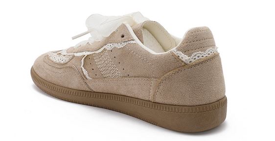 Basket Dentelle Beige 3