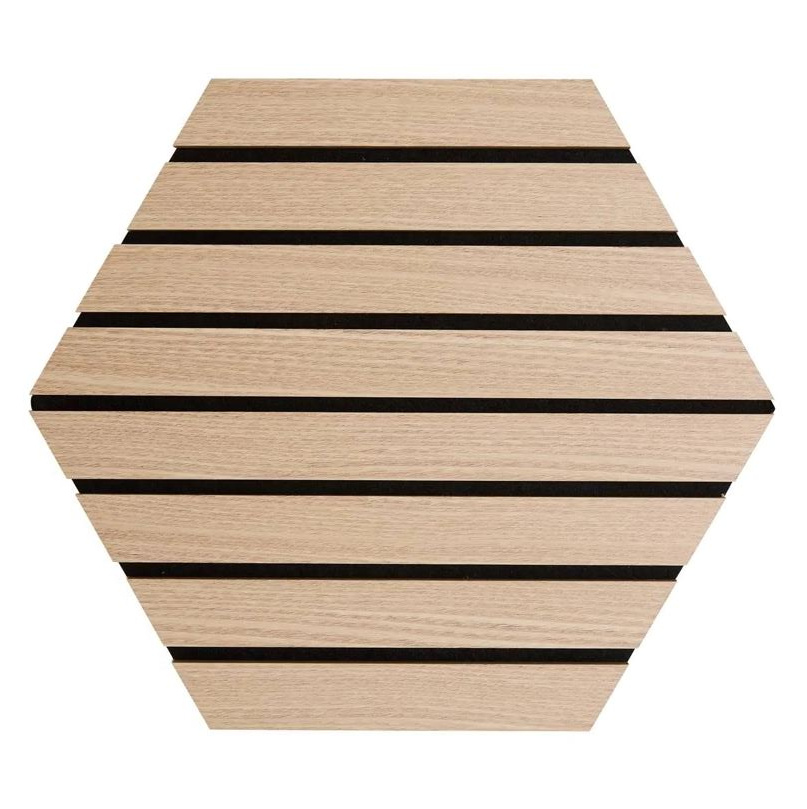 Panneaux Acoustique & Décoratifs Beige sur Fond Noir x3 - Colva