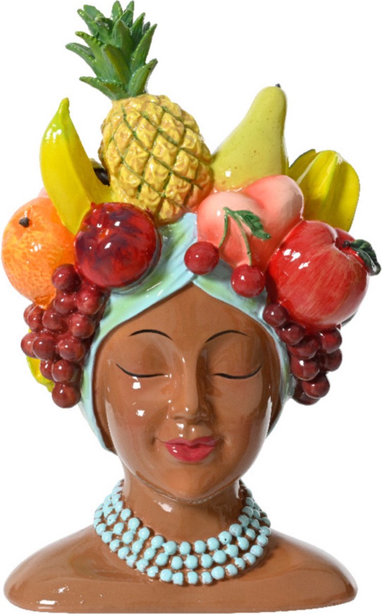 Cache Pot - Femme/Fruits