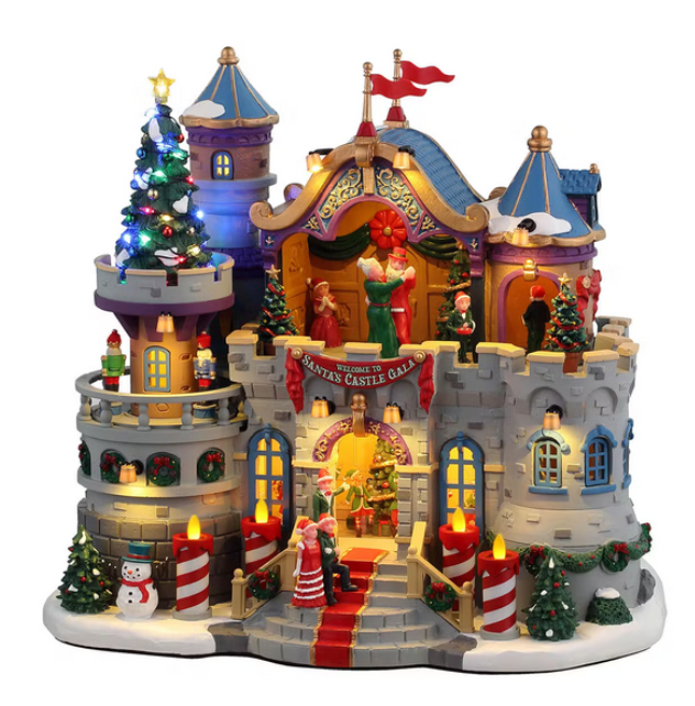 Village de Noël - Santa\'s Castle Gala - Collection Santas Wonderland