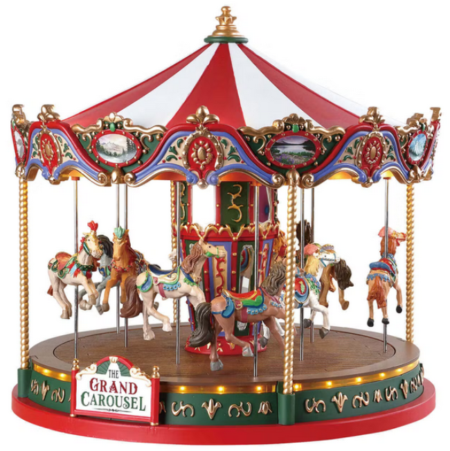 Village de Noël - The Grand Carousel - Collection Carnival