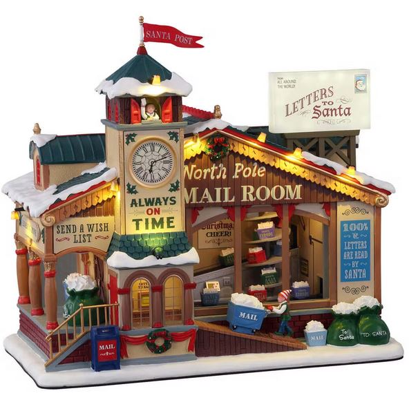 Village de Noël - North Pole Mail Room - Collection Santas Wonderland