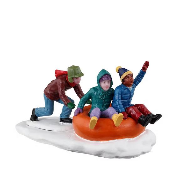 Figurines Décoratives - Tubing Trio - Collection Vail Village