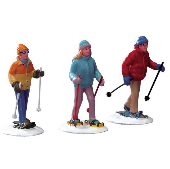 Figurines Décoratives - Snowshoe Walkers - Collection Vail Village