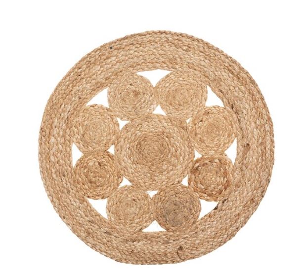 Set de Table Jute Ajouré - Ø 38 cm