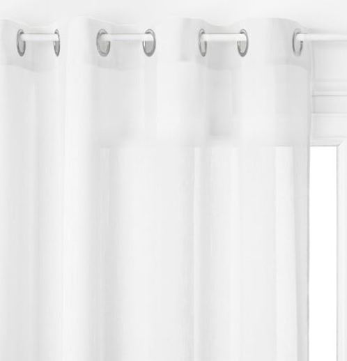Voilage Elsa - Blanc - 140 x 240 cm