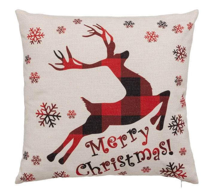 Coussin Renne - 40x40 cm