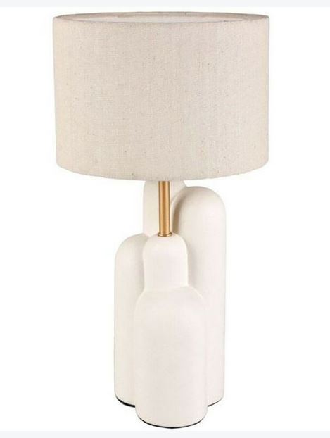 Lampe à Poser - DUNE - Blanc/Doré