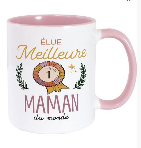 Mug - ÉLUE MEILLEURE MAMAN DU MONDE