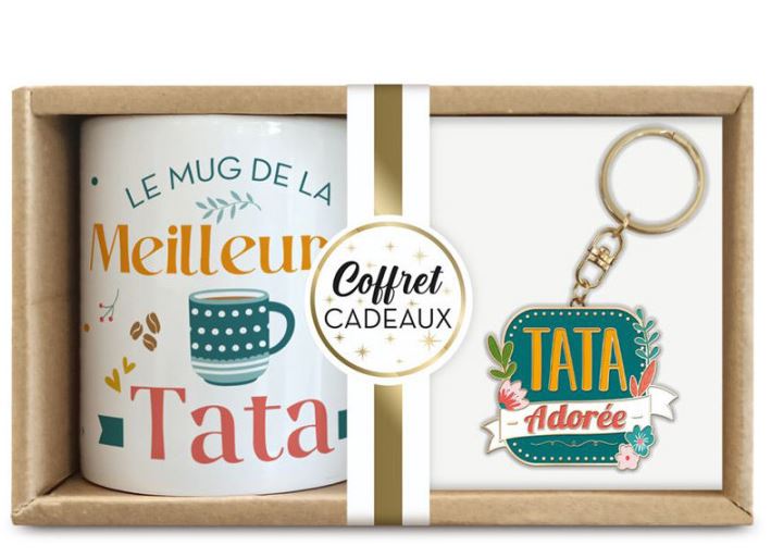 Coffret Mug & Porte-clés - TATA ADORÉE